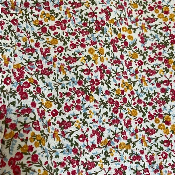 J. Crew flex washed classic floral pinks/reds button down sz L - Picture 11 of 11